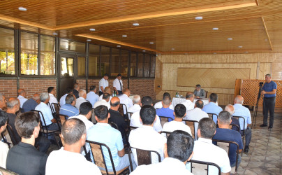Rayon İcra Hakimiyyəti başçısının növbəti səyyar qəbulu Şıxlar kəndində keçirildi