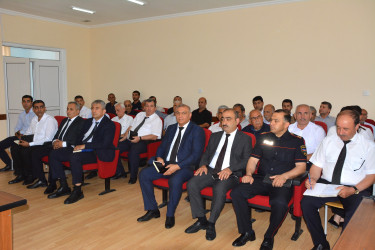 İcra başçısı Çərəkə kəndində vətəndaşlarla növbəti səyyar qəbul keçirib