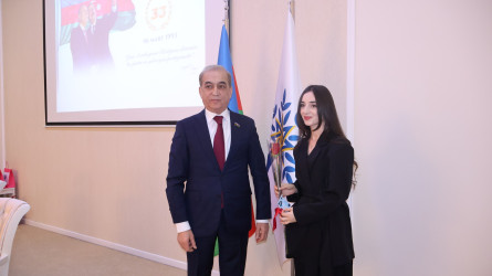 Göyçayda Yeni Azərbaycan Partiyası rayon təşkilatının yaradılmasının 33 illiyinə həsr olunmuş tədbir keçirilib