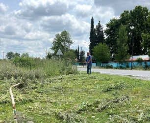 Göyçayda həftəsonu “Yaşıl dünya naminə həmrəylik ili” çərçivəsində təmizlik və abadlıq işləri aparılıb