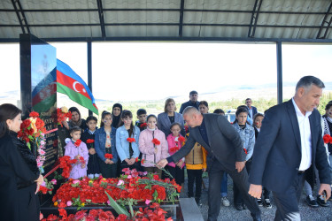 Vətən müharibəsi şəhidi Ağayev Ülvi Valeh oğlunun dördüncü ildönümü qeyd edilib