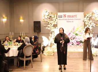 Rayon İcra Hakimiyyətinin təşkilatçılığı ilə 8 Mart – Beynəlxalq Qadınlar Günü və müqəddəs Ramazan ayı münasibətilə tədbir keçirilib