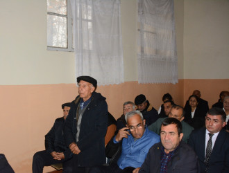 Rayon İcra Hakimiyyətinin başçısı Orxan Mürsəlov Çərəcə kənd sakinləri ilə səyyar qəbul keçirib