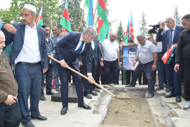 Birinci Qarabağ müharibəsində itkin düşmüş və şəxsiyyəti müəyyənləşdirilən şəhid Soltanov Səbuhi Sabir oğlu torpağa tapşırılıb