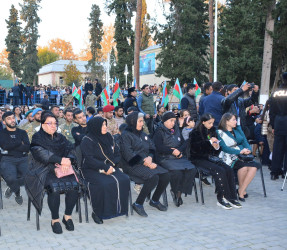 Göyçay rayonunda “8 Noyabr – Zəfər Günü’’ ilə əlaqədar  bayram konserti təşkil olunub