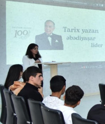 Göyçay rayonunda “Tarix yazan əbədiyaşar lider” mövsuzunda növbəti dəyirmi masa keçirilib