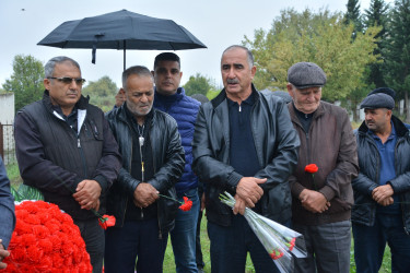 Vətən müharibəsi şəhidi Elvin Məmmədovun beşinci ildönümü qeyd edilib