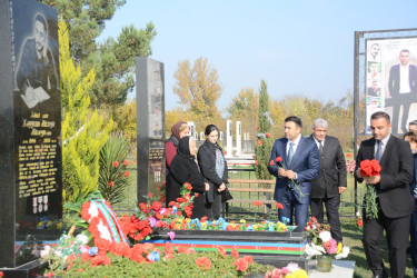İcra başçısı Orxan Mürsəlov şəhidlərin məzarlarını ziyarət edib