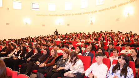 Göyçay Rayon Heydər Əliyev Mərkəzində “2 fevral – Azərbaycan Gəncləri Günü” münasibətilə “Forum-30” adlı regional tədbir keçirilib