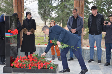 Göyçay rayonunda 20 Yanvar faciəsi qurbanlarının xatirəsi anılıb