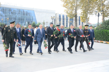 Göyçayda “12 noyabr – Azərbaycan Respublikasının Konstitusiya günü” münasibətilə tədbir keçirilib