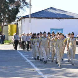 "Şahinlər" hərbi-idman oyunları üzrə Göyçay rayon birinciliyi keçirilib