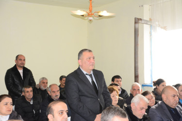 Rayon İcra Hakimiyyətinin başçısı Orxan Mürsəlov Kürdşaban kənd sakinləri ilə səyyar qəbul keçirib