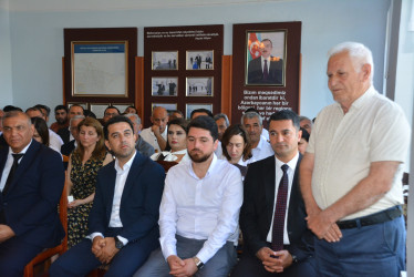 Göyçayda 5 iyun -  “Su təsərrüfatı və meliorasiya işçiləri günü” qeyd edilib
