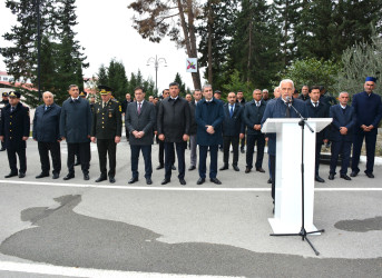 Göyçayda şəhid polkovnik Babək Səmidlinin üçüncü ildönümü qeyd olundu