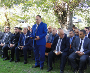 Göyçay rayonunun Dövranlı kəndində sakinlərlə növbəti səyyar qəbul keçirilib