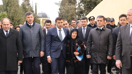 Birinci Qarabağ müharibəsində itkin düşmüş şəhid Babayev Vüqar Səlim oğlu Göyçay şəhər Şəhidlər Xiyabanında dəfn edilib