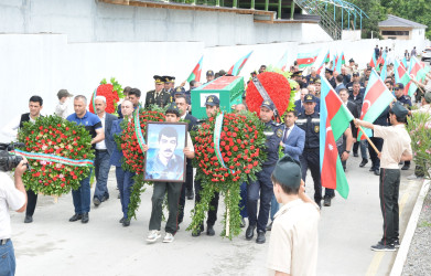 Birinci Qarabağ müharibəsində itkin düşmüş və şəxsiyyəti müəyyənləşdirilən şəhid Soltanov Səbuhi Sabir oğlu torpağa tapşırılıb