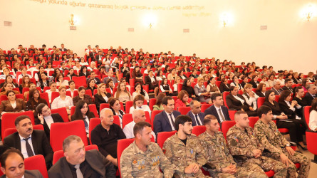 Göyçayda Azərbaycan Respublikasının Prezidenti, Yeni Azərbaycan Partiyasının sədri cənab İlham Əliyevin partiyanın VIII Qurultayındakı nitqindən irəli gələn vəzifələrə dair müşavirə keçirilib