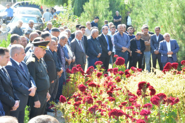 Vətən müharibəsi şəhidi Əhmədov Ayaz Elson oğlunun dördüncü ildönümü qeyd edilib