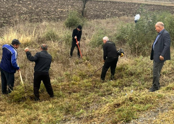 Göyçay rayonunda təmizlik aksiyası keçirilib