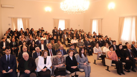 Göyçayda Yeni Azərbaycan Partiyası rayon təşkilatının yaradılmasının 33 illiyinə həsr olunmuş tədbir keçirilib