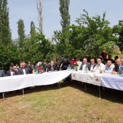 Göyçay rayonunda Qarayazı kənd tam orta məktəbin 100 illik yubileyi ilə bağlı tədbir keçirildi