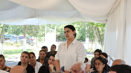 Göyçay Rayon İcra Hakimiyyətinin başçısı Orxan Mürsəlov Üngütlü kəndində səyyar qəbul keçirib.