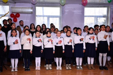 Rayon İcra Hakimiyyətinin başçısı Orxan Mürsəlov İnteqrasiya təlimli internat tipli gimnaziyaya baxış keçirib