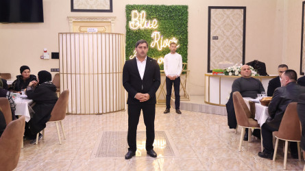 Rayon İcra Hakimiyyətinin başçısı şəhid ailələri ilə birlikdə iftar süfrəsində iştirak edib