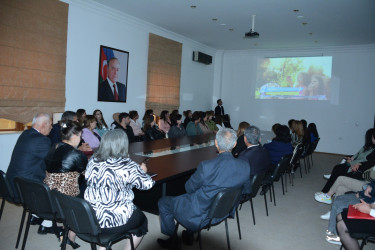 15 may – Beynəlxalq Ailə günü münasibəti ilə tədbir keçirilib