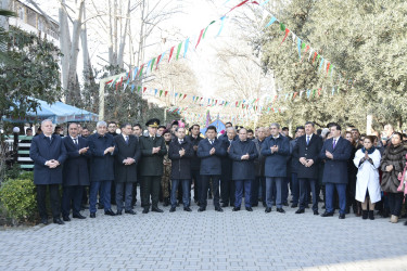 Göyçayda “31 Dekabr - Dünya Azərbaycanlılarının Həmrəyliyi Günü”nə və Yeni ilə həsr olunmuş bayram tədbiri keçirilib