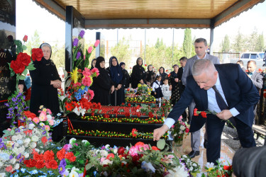 Vətən müharibəsi şəhidi İntizam Qaçayevin beşinci ildönümü qeyd edilib