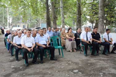 Göyçay rayonunun Qızılağac kəndində sakinlərlə növbəti səyyar qəbul keçirilib