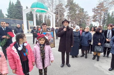 Şəhid Həsən Bayramovun ikinci ildönümü qeyd olundu