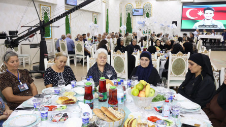 Göyçay Rayon İcra Hakimiyyəti tərəfindən 27 Sentyabr – Anım Günü ilə əlaqədar ehsan süfrəsi təşkil olunub