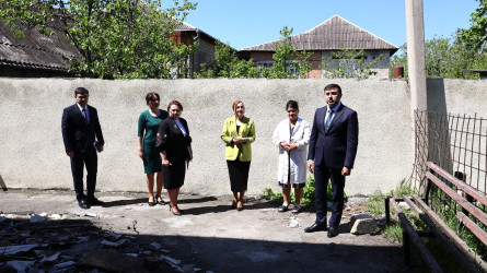 Göyçay Rayon İcra Hakimiyyətinin başçısı Orxan Mürsəlov şəhər 2 nömrəli və 11 nömrəli uşaq bağçalarında olub