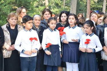 44 günlük Vətən müharibəsində şəhid olmuş polkovnik-leytenant Vidadi Xəlilovun dördüncü ildönümü qeyd olunub