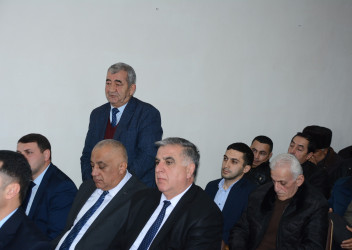 Rayon İcra Hakimiyyətinin başçısı Orxan Mürsəlov İnçə kənd sakinləri ilə səyyar qəbul keçirib.