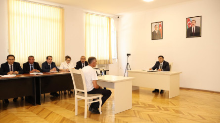 Göyçay Rayon İcra Hakimiyyətinin başçısı Orxan Mürsəlov növbəti vətəndaş qəbulu keçirib