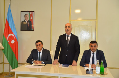 Göyçay rayonunda bitki mənşəli məhsulların ilkin istehsalçıları ilə qida təhlükəsizliyi qeydiyyatı mövzusunda görüş keçirilmişdir