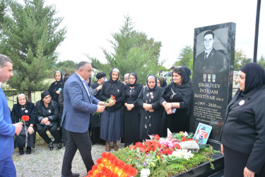 Vətən müharibəsi şəhidi İntiqam Şirəliyevin beşinci ildönümü qeyd edilib