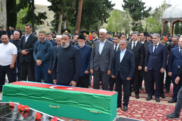 Birinci Qarabağ müharibəsində itkin düşmüş və şəxsiyyəti müəyyənləşdirilən şəhid Soltanov Səbuhi Sabir oğlu torpağa tapşırılıb