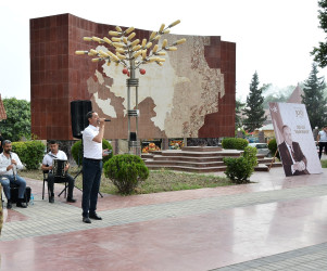 Göyçayda 15 iyun – Milli Qurtuluş Günü münasibətilə konsert proqramı təşkil edilib