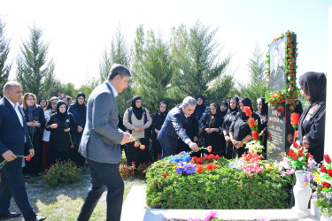 Vətən müharibəsi şəhidi Şirəliyev İntiqam Bəxtiyar oğlunun dördüncü ildönümü qeyd edilib