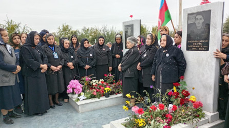 44 günlük Vətən Müharibəsinin Göyçaydan olan ilk şəhidi Zamiq Əhmədovun 5-ci ildönümü qeyd edilib