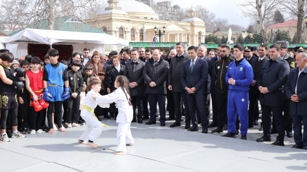 Göyçayda ümumrayon “Novruz bayramı” şənliyi keçirilib