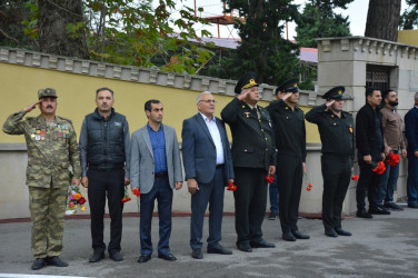 Göyçayda 27 sentyabr - Anım Gününün beşinci ildönümü ilə əlaqədar bir dəqiqəlik sükut elan edilib