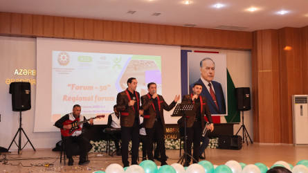 Göyçay Rayon Heydər Əliyev Mərkəzində “2 fevral – Azərbaycan Gəncləri Günü” münasibətilə “Forum-30” adlı regional tədbir keçirilib