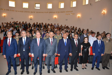 Azərbaycan xalqının Ümummilli lideri Heydər Əliyevin anadan olmasının 102 illiyi ilə əlaqədar  “Konstitusiya və Suverenlik İli” çərçivəsində “Milli Konstitusiyadan tam Suverenlik Zirvəsinə” mövzusunda ümumrayon müşavirəsi keçirilib